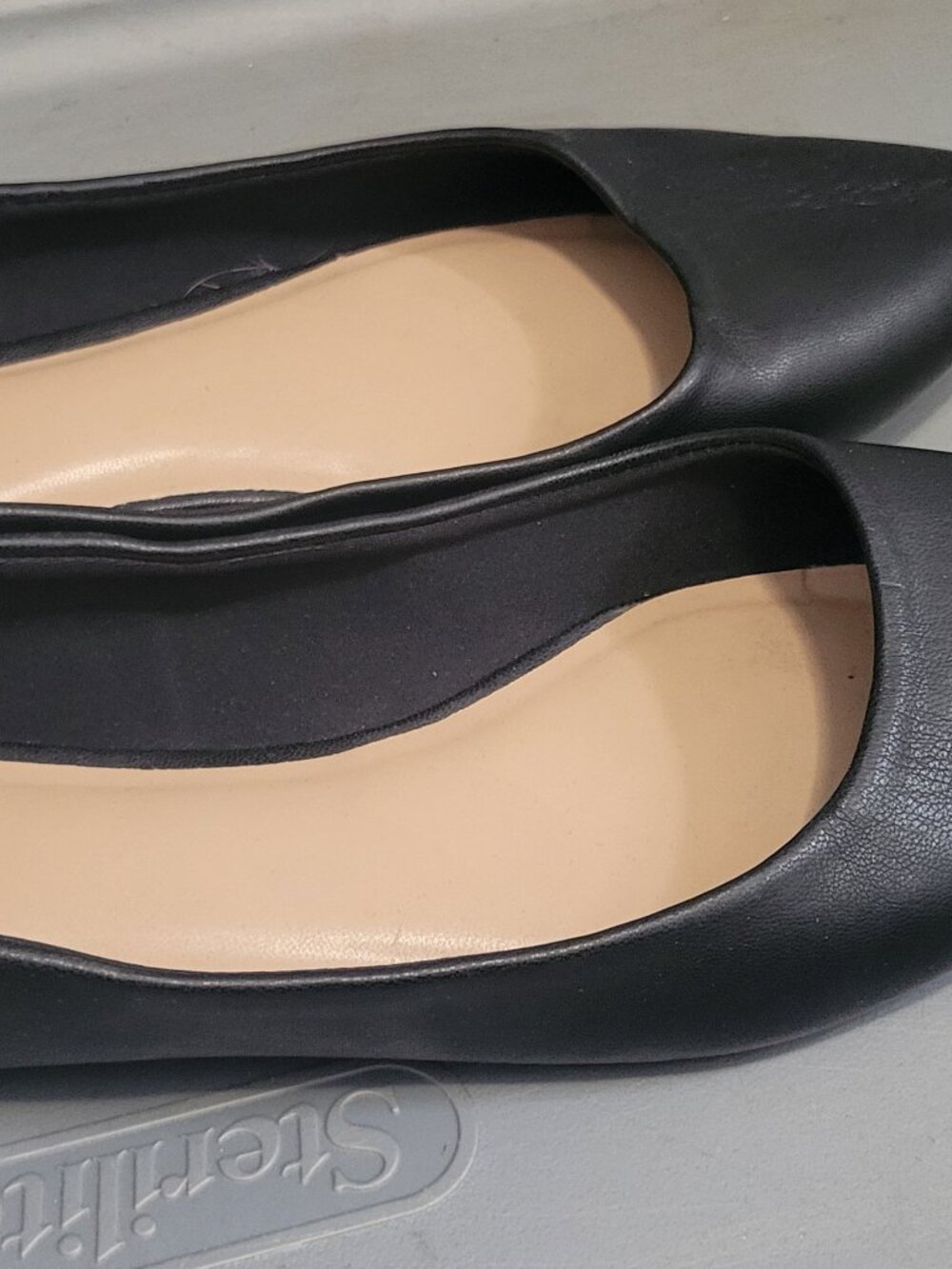 A New Day black slip on shoes dress size 10 casual
